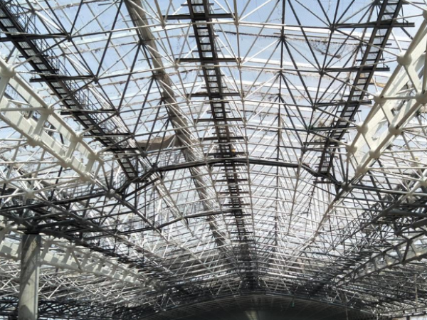 中卫收费站网架