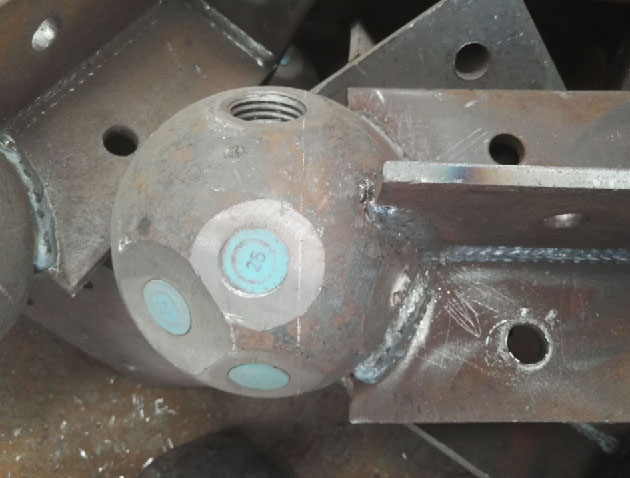 中卫螺栓球球塞，网架配件