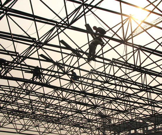 中卫厂房网架安装