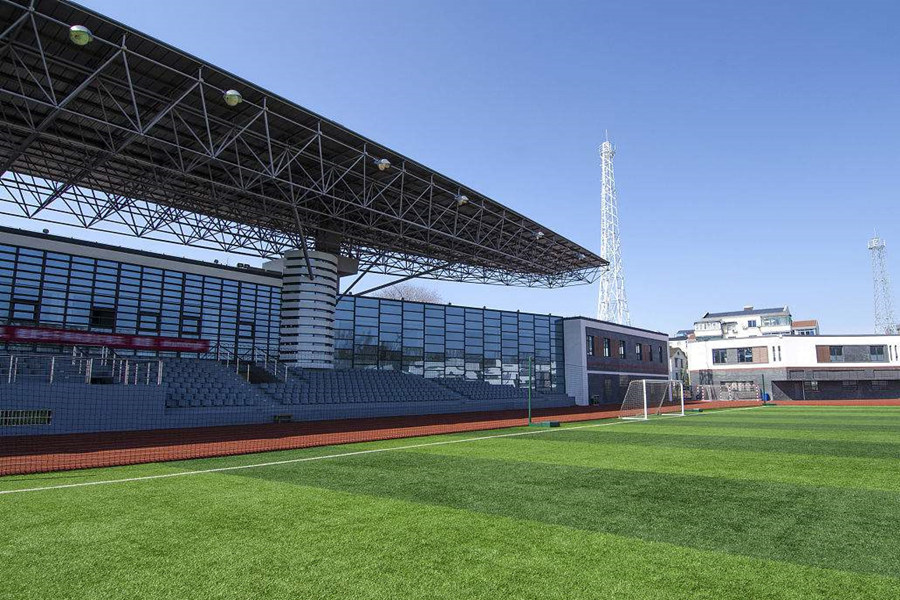 中卫体育场看台网架工程